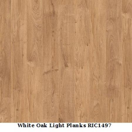 Quickstep Rustic Ric1497 Carpetstyle, Quickstep Rustic White Oak Light Ric 1497 Laminate Flooring