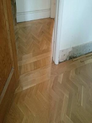 herringbone parquet supplied and installed in golders green by carpet style watford 