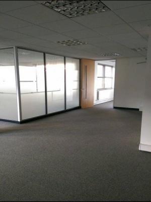 carpet tiles by distincive flooring suplied and installed into two offices and lobby in harrow on the hill